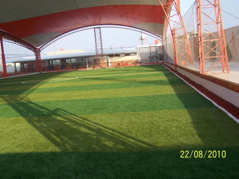 A football field built by Sarakbi Group